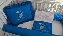 Load image into Gallery viewer, Baby bedding 140*70 personalised by embroidery, 100% Cotton
