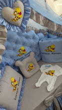 Load image into Gallery viewer, Luxury baby bedding 100% cotton 

  personalised by embroidery
