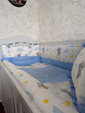 Load image into Gallery viewer, Baby bedding 120x60 personalised by embroidery 🪡
