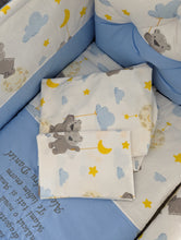 Load image into Gallery viewer, Baby bedding 120x60 personalised by embroidery 🪡

