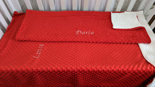 Load image into Gallery viewer, Blanket personalised by embroidery
