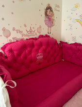 Load image into Gallery viewer, Luxury baby bedding 140x70 personalised by embroidery, 100% cotton 
