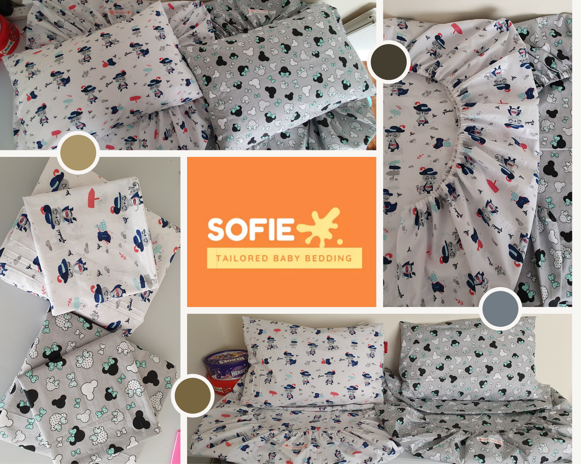 Single bed 100% cotton