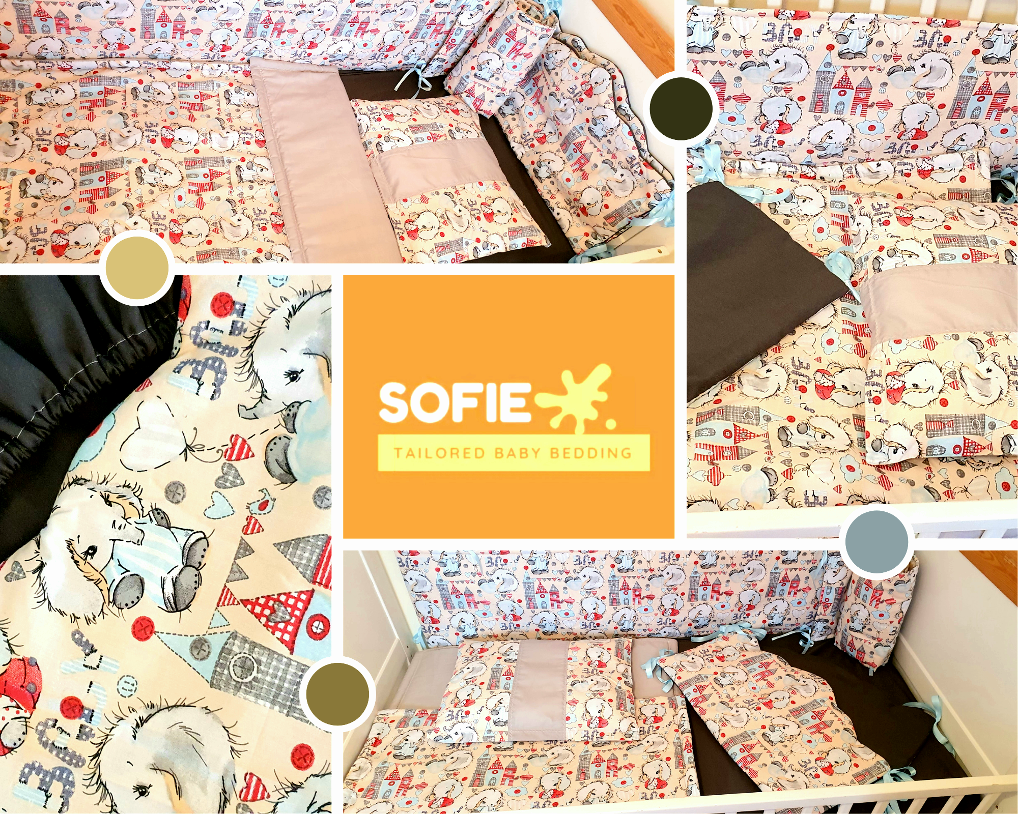 Baby bedding 120x60 , 100% cotton