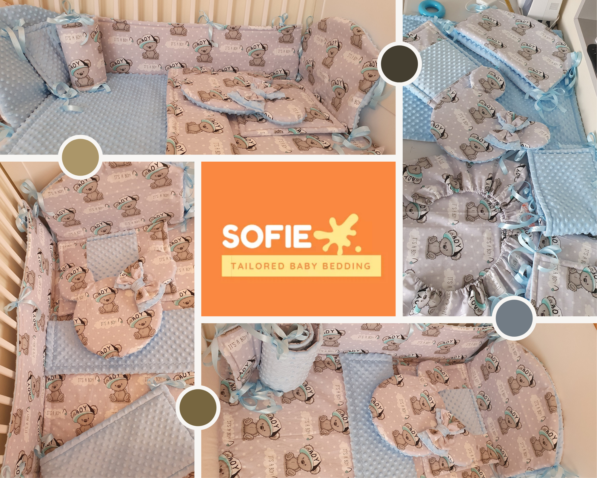 Baby bedding 100x50