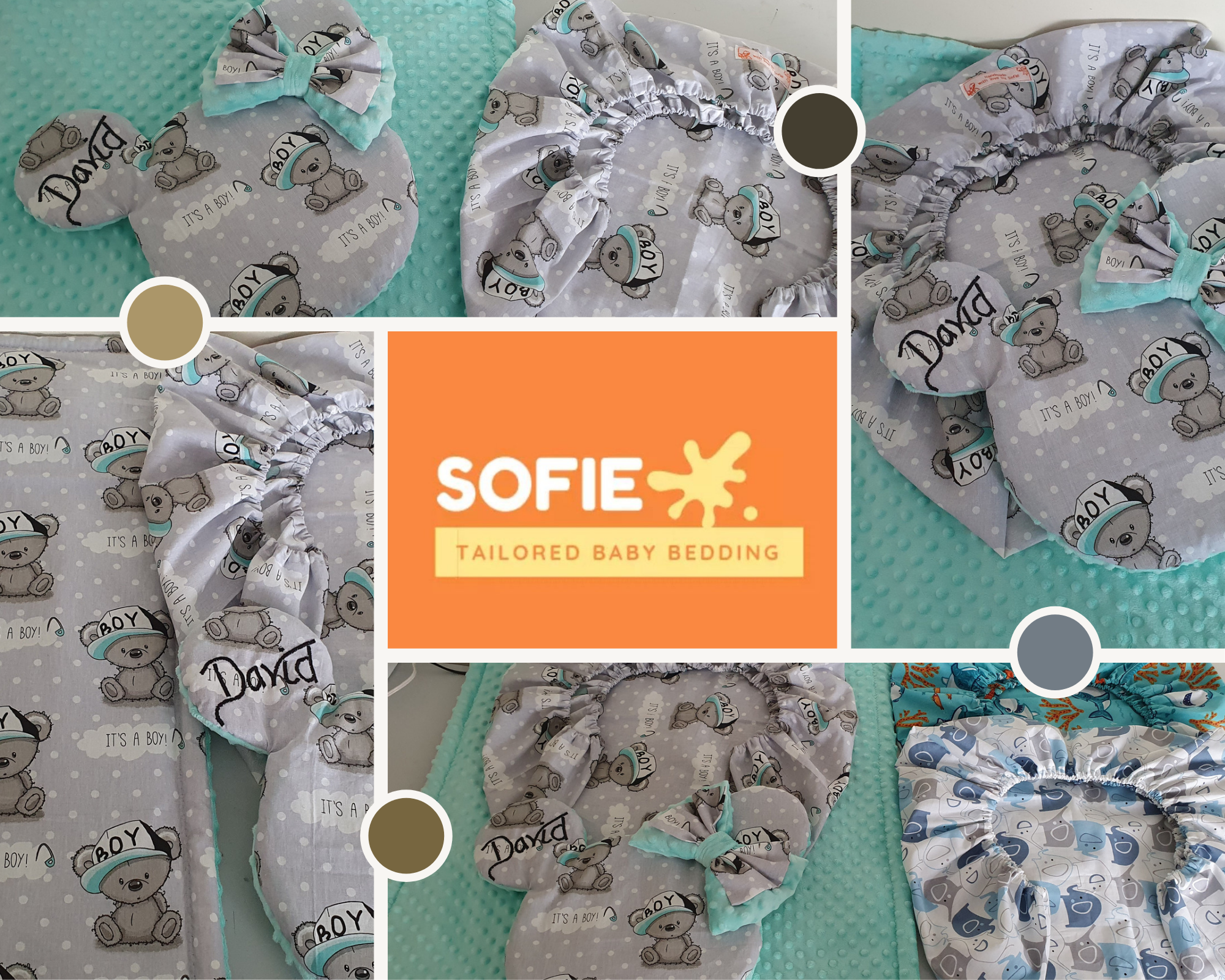 Baby bedding 100x50