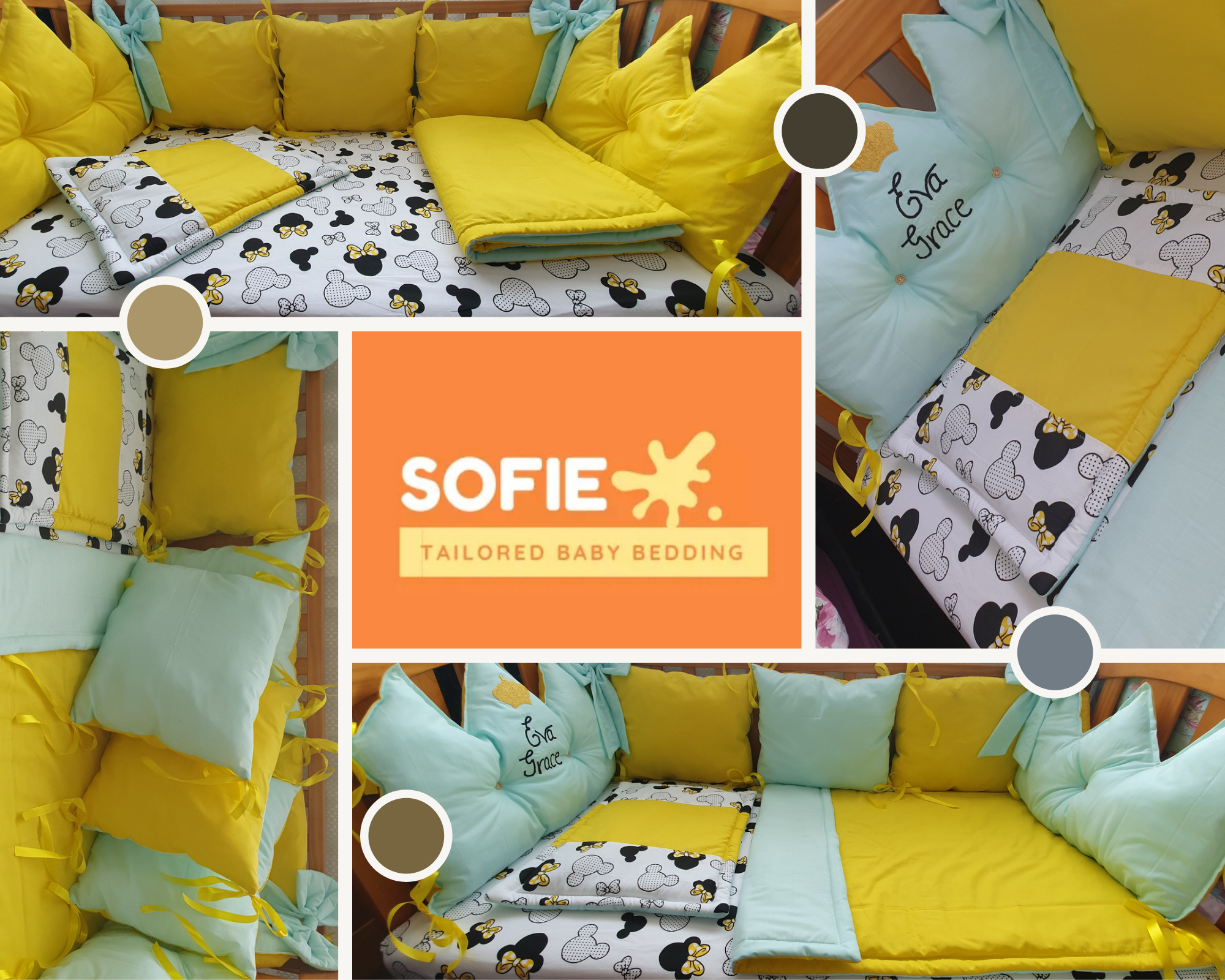 Baby bedding 140x70 , 100% cotton
