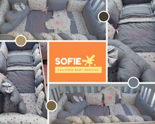 Load image into Gallery viewer, Baby bedding 120x60
