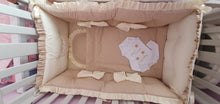 Load image into Gallery viewer, Baby bedding 100x65 , personalized by embroidery, 100% cotton 
