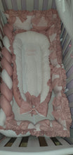 Load image into Gallery viewer, Baby bedding 120x60, personalized by embroidery
