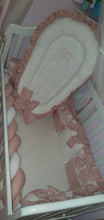 Load image into Gallery viewer, Baby bedding 120x60, personalized by embroidery
