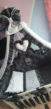 Load image into Gallery viewer, Luxuria baby bedding 140x70, 100% cotton personalized by embroidery

