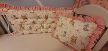 Load image into Gallery viewer, Baby Bumper and pillow 100% cotton 
