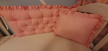 Load image into Gallery viewer, Baby Bumper and pillow 100% cotton 
