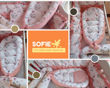 Load image into Gallery viewer, Luxuria baby bedding and Baby nest 
