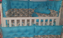 Load image into Gallery viewer, Baby bedding 140x70, 100% cotton , personalized by embroidery 
