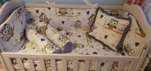 Load image into Gallery viewer, Baby bedding 140x70, 100%cotton and dimple minky
