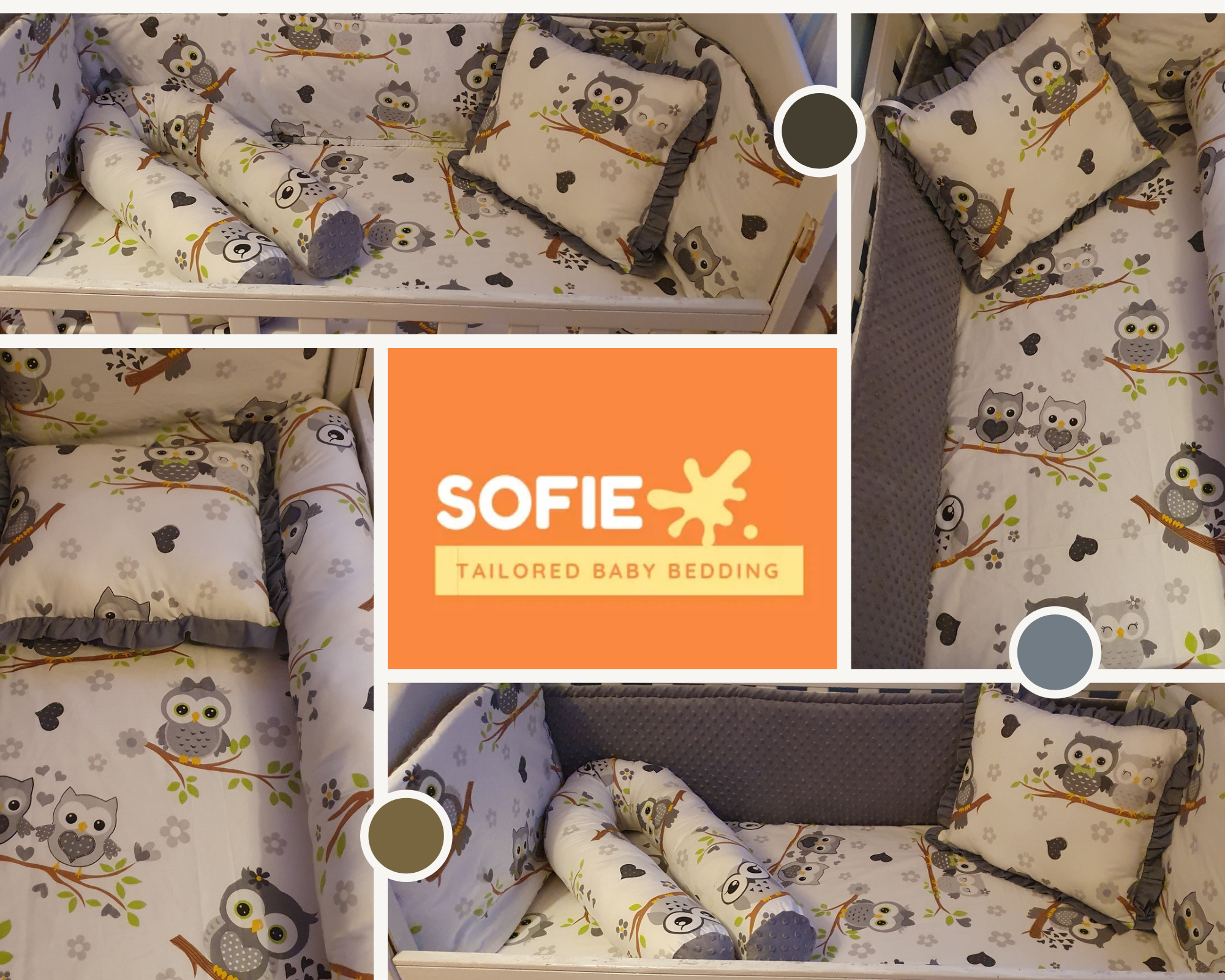 Baby bedding 140x70, 100%cotton and dimple minky