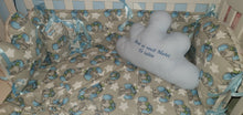 Load image into Gallery viewer, Baby bedding 90x40 , 100% cotton personalized by embroidery

