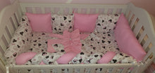Load image into Gallery viewer, Baby bedding 120x60 personalised by embroidery, 100%cotton 
