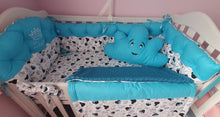 Load image into Gallery viewer, Luxury baby bedding 140x70 personalised by embroidery, 100%cotton
