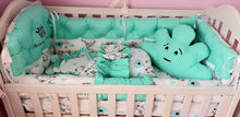Load image into Gallery viewer, Baby bedding 120x60 personalised by embroidery
