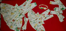 Load image into Gallery viewer, Set of skirts with straps for sisters and hair band
