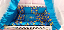 Load image into Gallery viewer, Baby bedding 120x60 personalised by embroidery
100%Cotton
