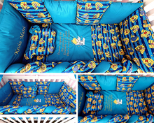Load image into Gallery viewer, Baby bedding 120x60 personalised by embroidery
100%Cotton
