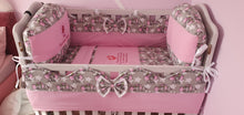 Load image into Gallery viewer, Baby bedding 140x70 personalised by embroidery

