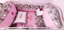 Load image into Gallery viewer, Baby bedding 140x70 personalised by embroidery
