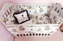 Load image into Gallery viewer, Baby bedding 140x70, personalised by embroidery, 100%cotton
