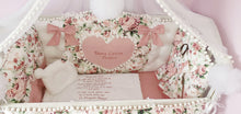 Load image into Gallery viewer, Luxury baby bedding duble face, 120x60 personalised by embroidery
