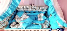 Load image into Gallery viewer, Luxury baby bedding 140x70 personalised by embroidery, 100%cotton
