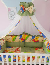 Load image into Gallery viewer, Luxury baby bedding 140x70 personalised by embroidery, 100%cotton 
