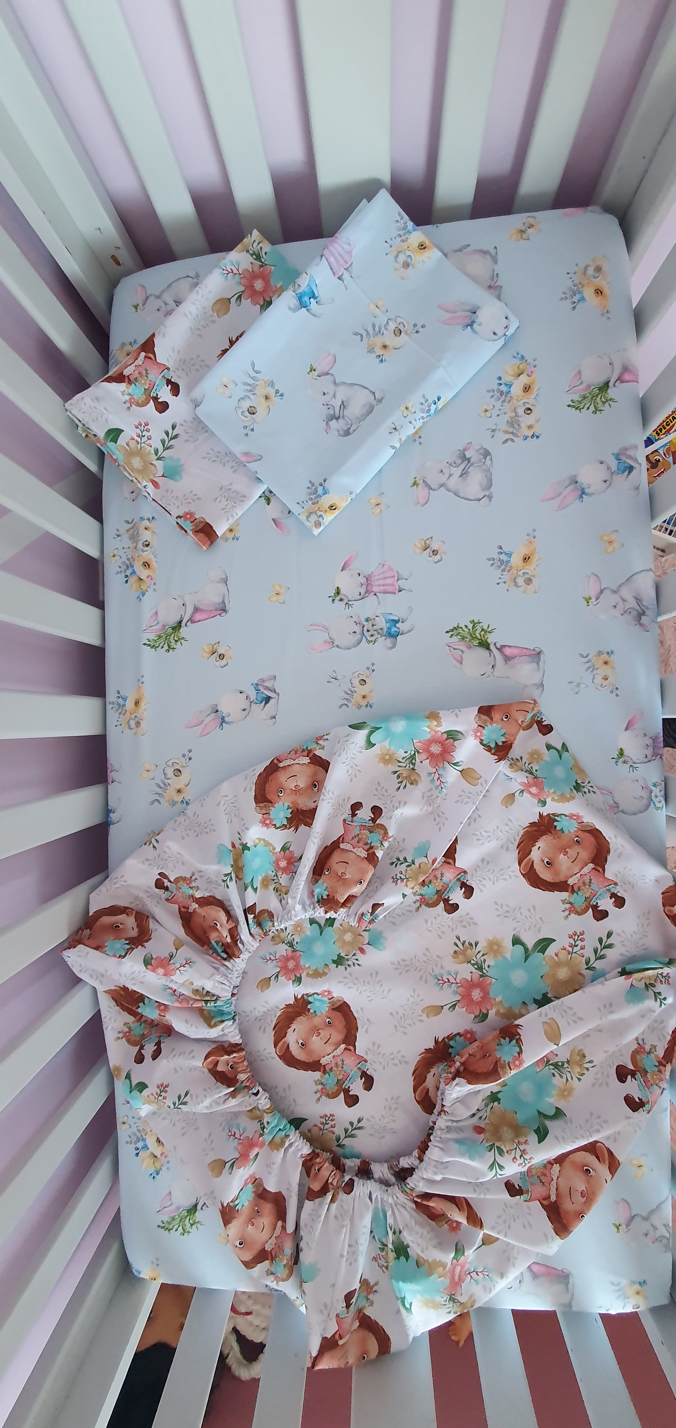 Mattress cover 120x60 
Pillowcase 60x40