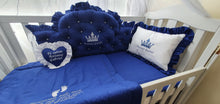 Load image into Gallery viewer, Luxury Baby bedding 90x60 personalised by embroidery
