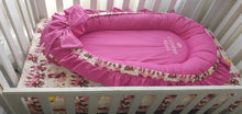 Load image into Gallery viewer, Baby nest personalised by embroidery
