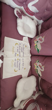 Load image into Gallery viewer, Luxury baby bedding 140x70 personalised by embroidery
