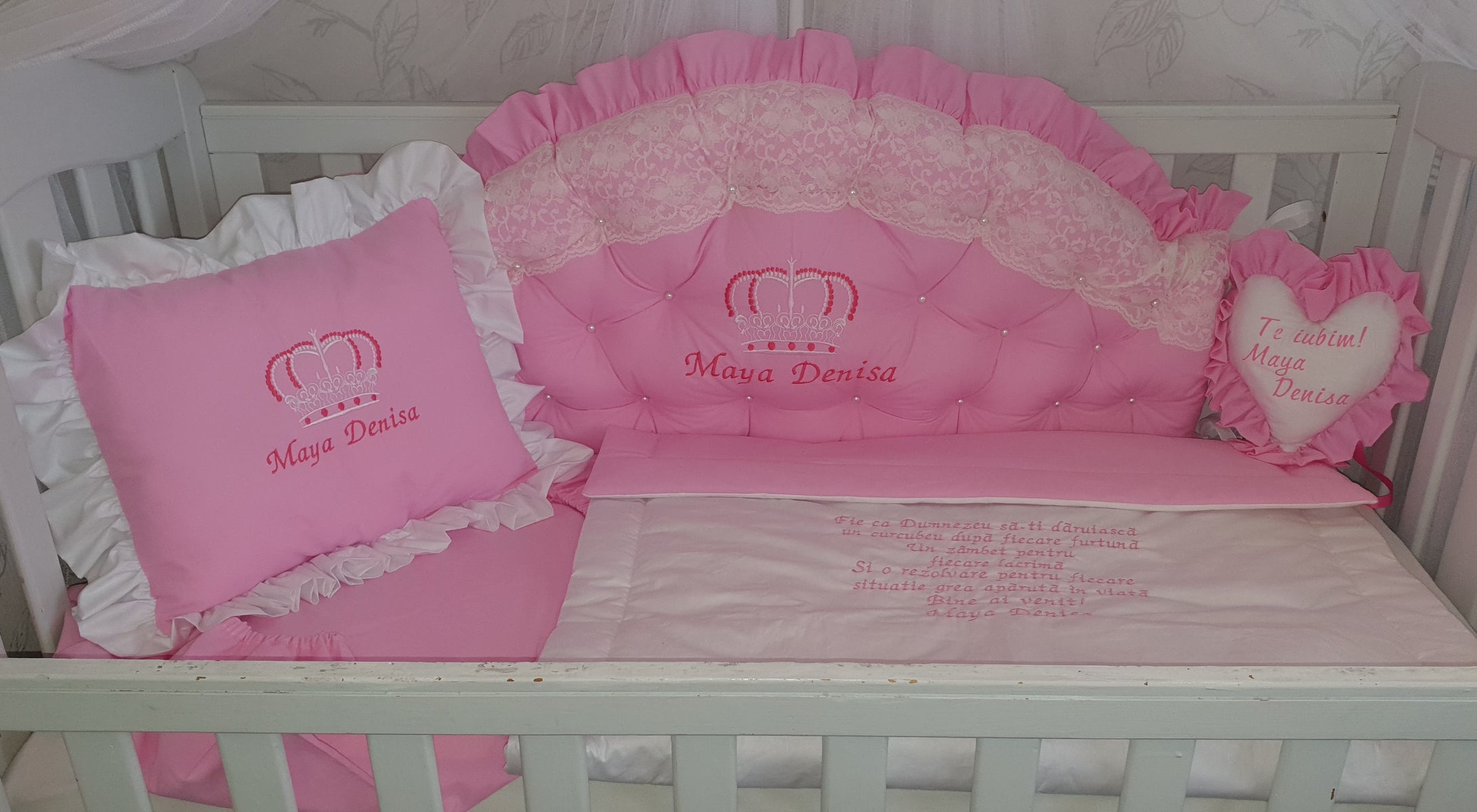 Luxury baby bedding 90x60