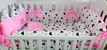Load image into Gallery viewer, Baby bedding 140x70 personalised by embroidery

