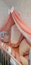 Load image into Gallery viewer, Luxury baby bedding 140x70 personalised by embroidery and vinyl, 100% cotton
