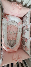 Load image into Gallery viewer, Baby bedding 90x50 personalised by embroidery
