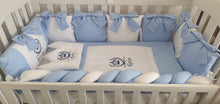 Load image into Gallery viewer, Luxury baby bedding 125x70 , personalised by embroidery
