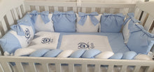 Load image into Gallery viewer, Luxury baby bedding 125x70 , personalised by embroidery
