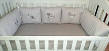 Load image into Gallery viewer, Baby Bumpers personalised by embroidery
