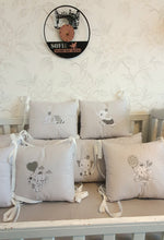 Load image into Gallery viewer, Baby Bumpers personalised by embroidery
