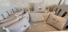 Load image into Gallery viewer, Baby Bumpers personalised by embroidery
