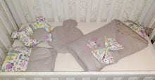Load image into Gallery viewer, Baby blanket, Pillows and Matteres cover 

100% cotton and dimple minky personalised by embroidery
