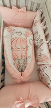 Load image into Gallery viewer, Luxury baby bedding 120x60 personalised by embroidery
